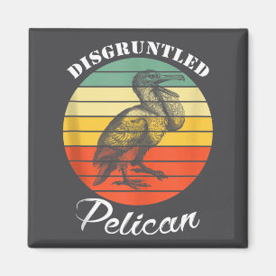 Enttäuschter Pelikan Lustiger Zitat Tank Top Magnet