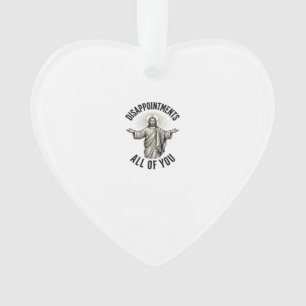 Enttäuschungen euch alle Vintage religiöse Bluse Ornament