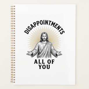 Enttäuschungen euch alle Vintage religiöse Shirt Planer
