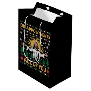 Enttäuschungen euch allen Jesus Weihnachten Hässli Mittlere Geschenktüte
