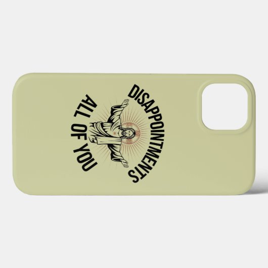 Enttäuschungen sarkastisch Sie alle Christlich Case-Mate iPhone Hülle (Rückseite (Horizontal))