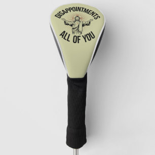 Enttäuschungen sarkastisch Sie alle Christlich Golf Headcover