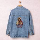 Enttäuschungen Sie alle - Funny Jesus Facepalm Jeansjacke (Hangar)