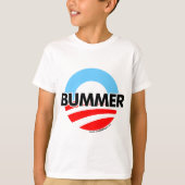 Enttäuschungs-Logo Obama O T-Shirt (Vorderseite)