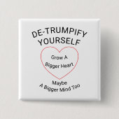 Enttrompifizieren Sie sich selbst Button (Vorderseite)