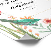 Entu presencia hay plenitud de gozo Póster Poster (Ecke)