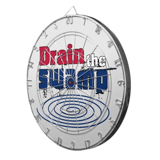 Entwässerung Dartscheibe (Vorderseite rechts)