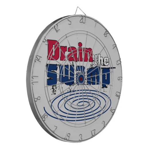 Entwässerung Dartscheibe (Vorderseite Links)