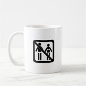 Entwässerung Kaffeetasse (Links)