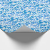 Entwässerungswasser Geschenkpapier (Ecke)