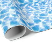 Entwässerungswasser Geschenkpapier (Rolleneckpunkt)