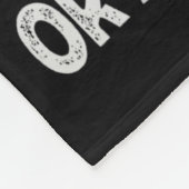 Entweder ein schlauer Kerl oder ein alberner Kerl Fleecedecke (Ecke)