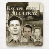 Entweichen 1962 von Alcatraz Mousepad (Vorne)