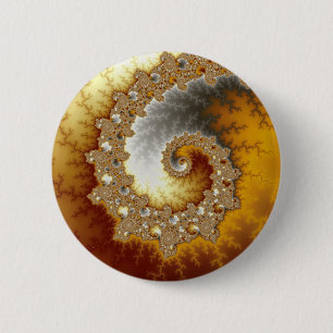 Entweichen - Fraktal-Knopf Button