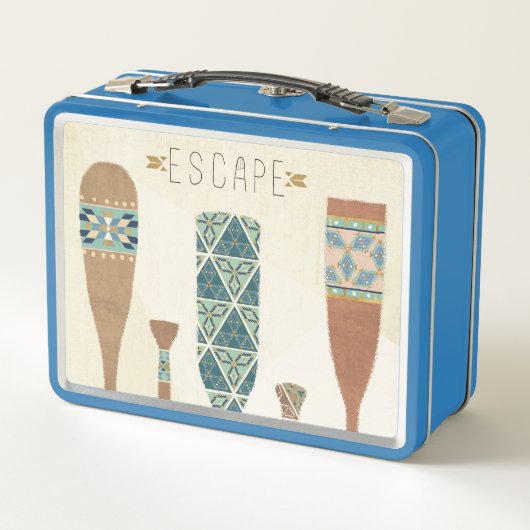 Entweichen Geos VI | im Freien Metall Brotdose (Rückseite)