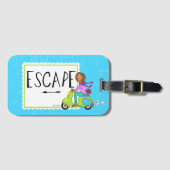 ENTWEICHEN GEPÄCKANHÄNGER (Vorderseite (Horizontal))