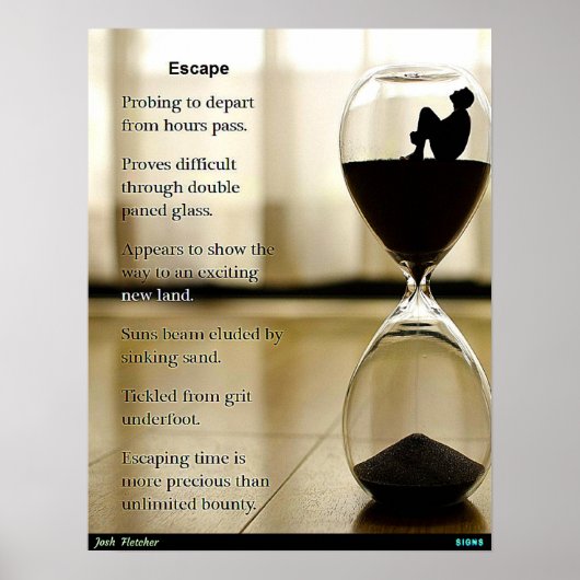 Entweichen Poster (Vorne)