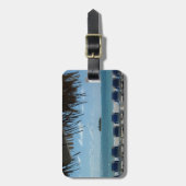 Entweichen zum Strand-Gepäckanhänger Gepäckanhänger (Vorderseite vertikal)