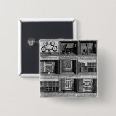 Entweichenform Newgate Gefängnis des Schäfers Button (Vorne & Hinten)