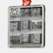 Entweichenform Newgate Gefängnis des Schäfers Silbernes Ornament (Links)