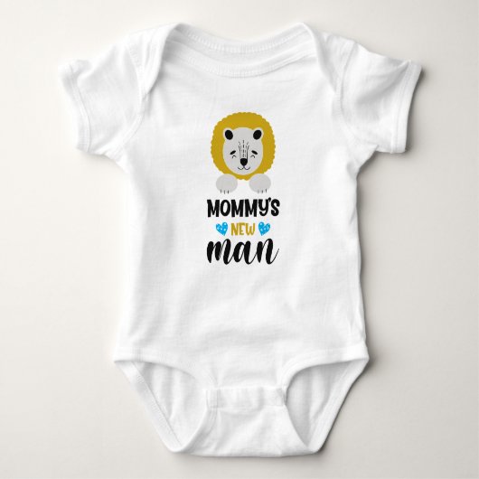 Entwerfe oder gestalte dein eigenes T-Shirt Baby Strampler (Vorderseite)