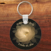 Entwerfen der Rohrkaktus-Blume Schlüsselanhänger (Vorderseite)