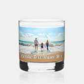 Entwerfen eines eigenen benutzerdefinierten Fotos Whiskyglas (Rückseite)