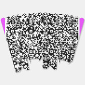 Entwerfen eines eigenen QR-Code-Popcorn-Beispiels Geschenkschachtel (Ungeklappt)