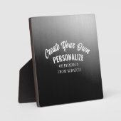 Entwerfen eines vollständig angepassten fotoplatte (Vorderseite)