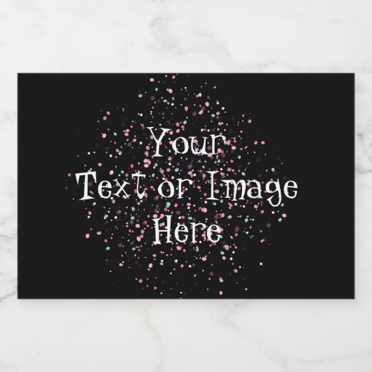 Entwerfen Schaumweinetikett (Einzelnes Label)