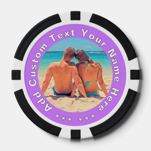 Entwerfen Sie eigene Foto-Poker-Chips mit benutzer Pokerchips (Vorderseite)