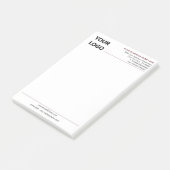 Entwerfen Sie eigene kundenspezifische Post-it®-No Post-it Klebezettel (angewinkelt)