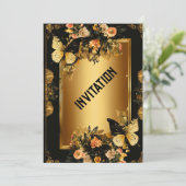 Entwerfen Sie einen eleganten und raffinierten T - Einladung (Stehend Vorderseite)