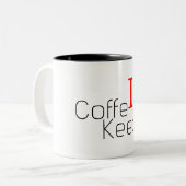 Entwerfen Sie ES einfach Kaffee-Tasse Zweifarbige Tasse (Vorderseite Links)