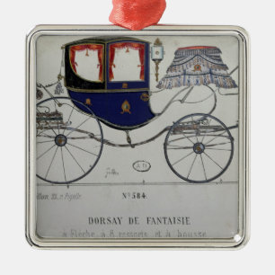Entwerfen Sie für 'Coupe Dorsay de Fantaisie' Ornament Aus Metall