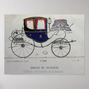 Entwerfen Sie für 'Coupe Dorsay de Fantaisie' Poster
