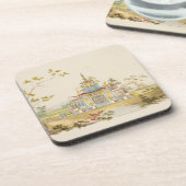 Entwerfen Sie für einen chinesischen Tempel, Getränkeuntersetzer (Linke Seite)