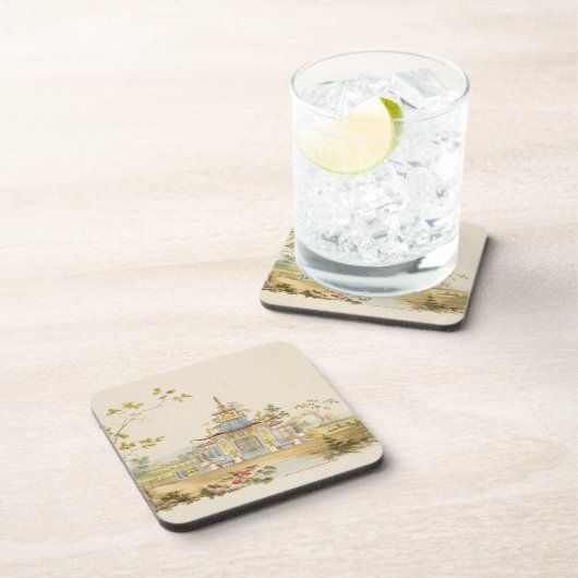 Entwerfen Sie für einen chinesischen Tempel, Getränkeuntersetzer (Rechte Seite)