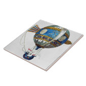 Entwerfen Sie für einen Heißluftballon mit einem Fliese (Seite)