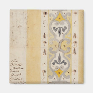 Entwerfen Sie für einen Knoten-Garten, Bush-Hüge Magnet