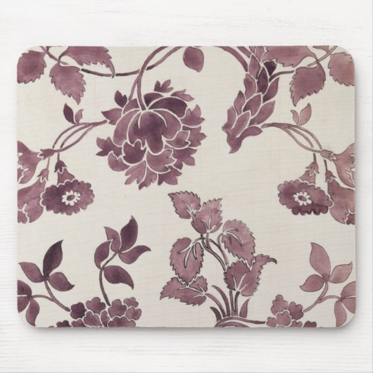 Entwerfen Sie für einen silk Damast, 1752 Mousepad (Vorne)