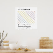 Entwerfen Sie Ihr Bildplakat Poster (Küche)