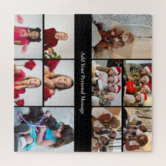 Entwerfen Sie Ihr eigenes 10 Foto Collage Poster Puzzle (Horizontal)