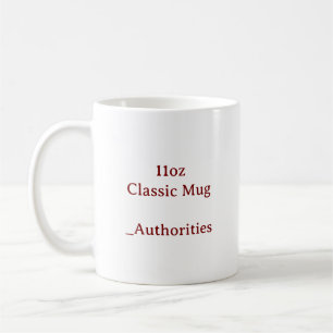 Entwerfen Sie Ihr eigenes 11oz Klassiker Kaffeetasse