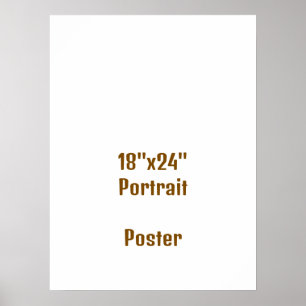Entwerfen Sie Ihr eigenes 18"x24" Poster
