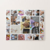 Entwerfen Sie Ihr eigenes 22 Foto Collage Poster Puzzle (Horizontal)
