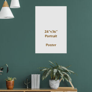 Entwerfen Sie Ihr eigenes 24"x36" Poster