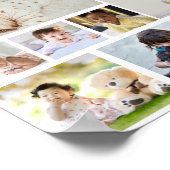 Entwerfen Sie Ihr eigenes 30 Foto Collage Poster (Ecke)