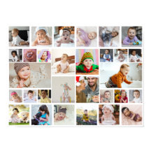 Entwerfen Sie Ihr eigenes 30 Foto Collage Poster