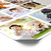 Entwerfen Sie Ihr eigenes 35 Foto Collage Poster (Ecke)